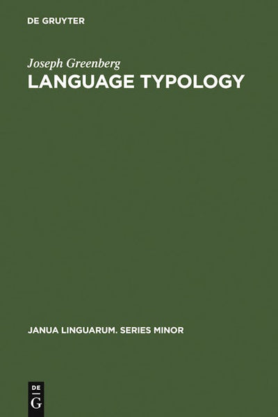 Language Typology