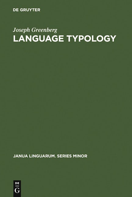 Language Typology