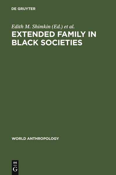 Extended Family in Black Societies