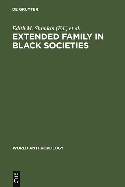 Extended Family in Black Societies