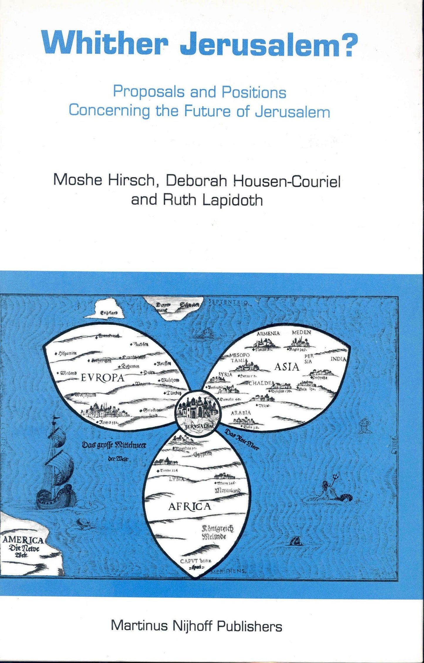 Book cover image for Whither Jerusalem? ISBN: 9789041100771