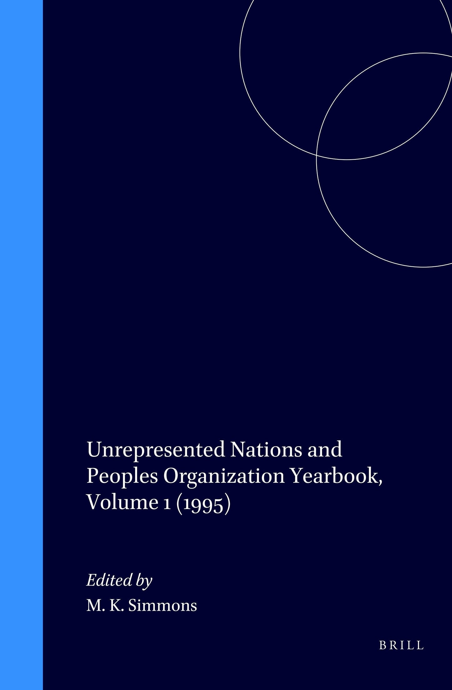 Book cover image for Unrepresented Nations and Peoples Organization ISBN: 9789041102232
