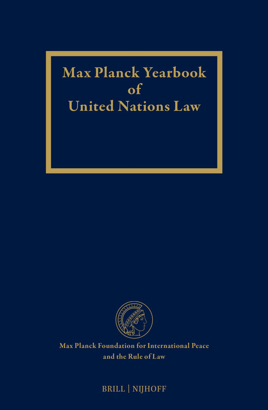 Max Planck Yearbook of United Nations Law, Volume 1 (1997)