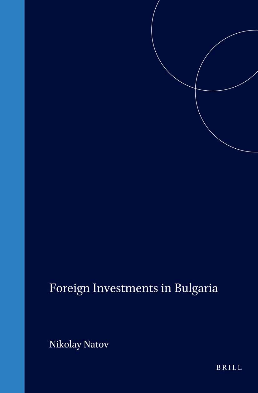 Book cover image for Foreign Investments in Bulgaria ISBN: 9789041112781