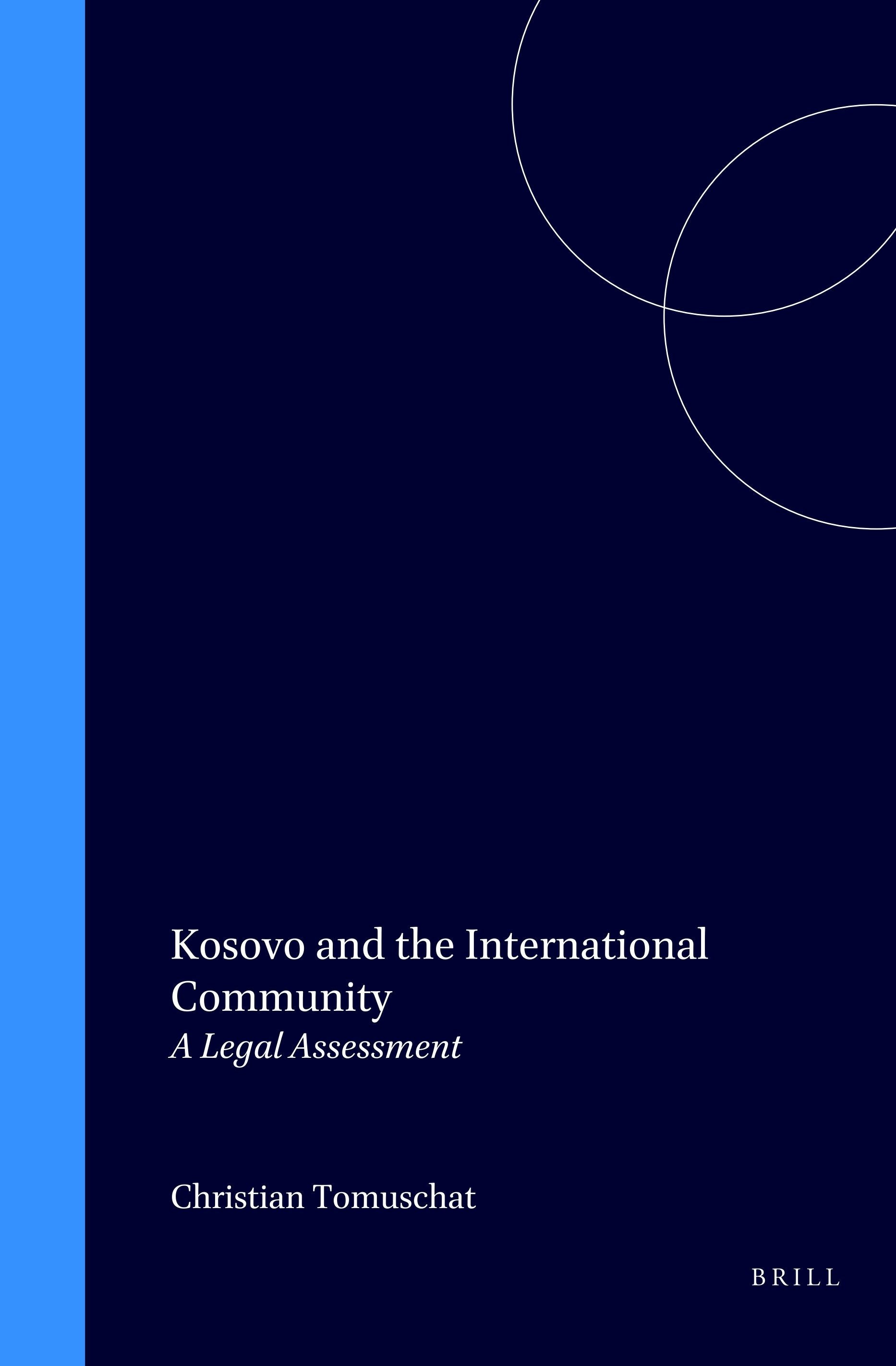Book cover image for Kosovo and the International Community ISBN: 9789041117045
