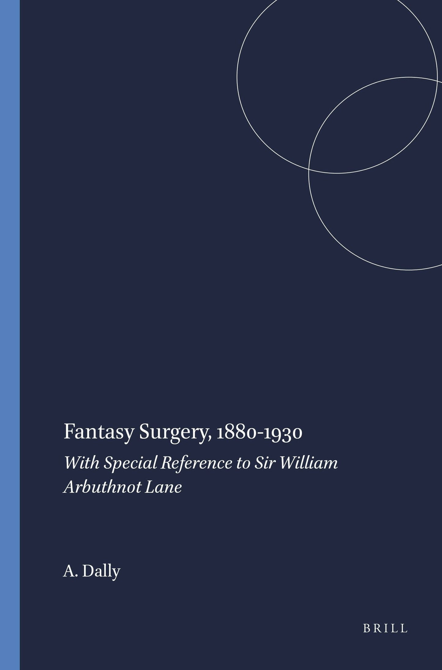 Book cover image for Fantasy Surgery, 1880-1930 ISBN: 9789042000261