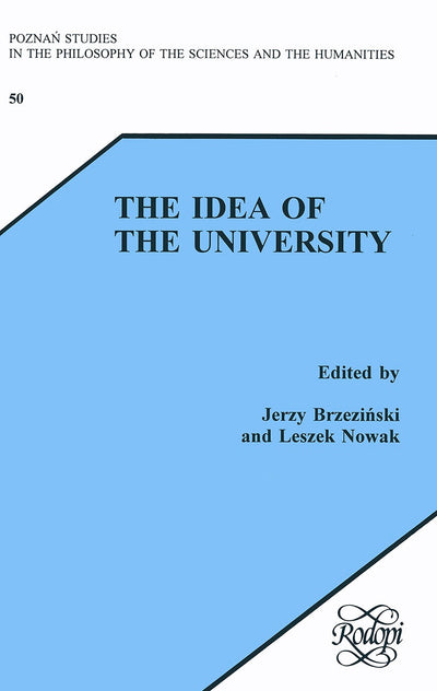 Cover image for The Idea of the University, isbn: 9789042002203