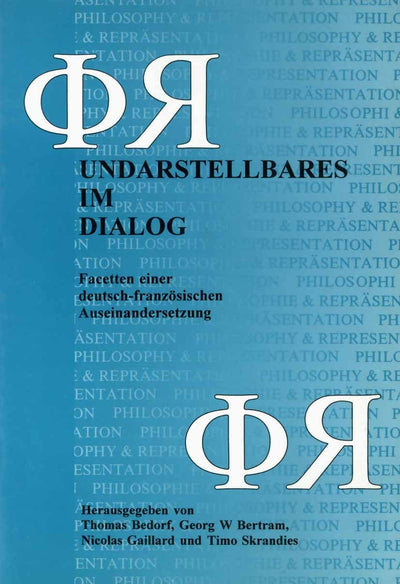 Cover image for Undarstellbares im Dialog, isbn: 9789042002739