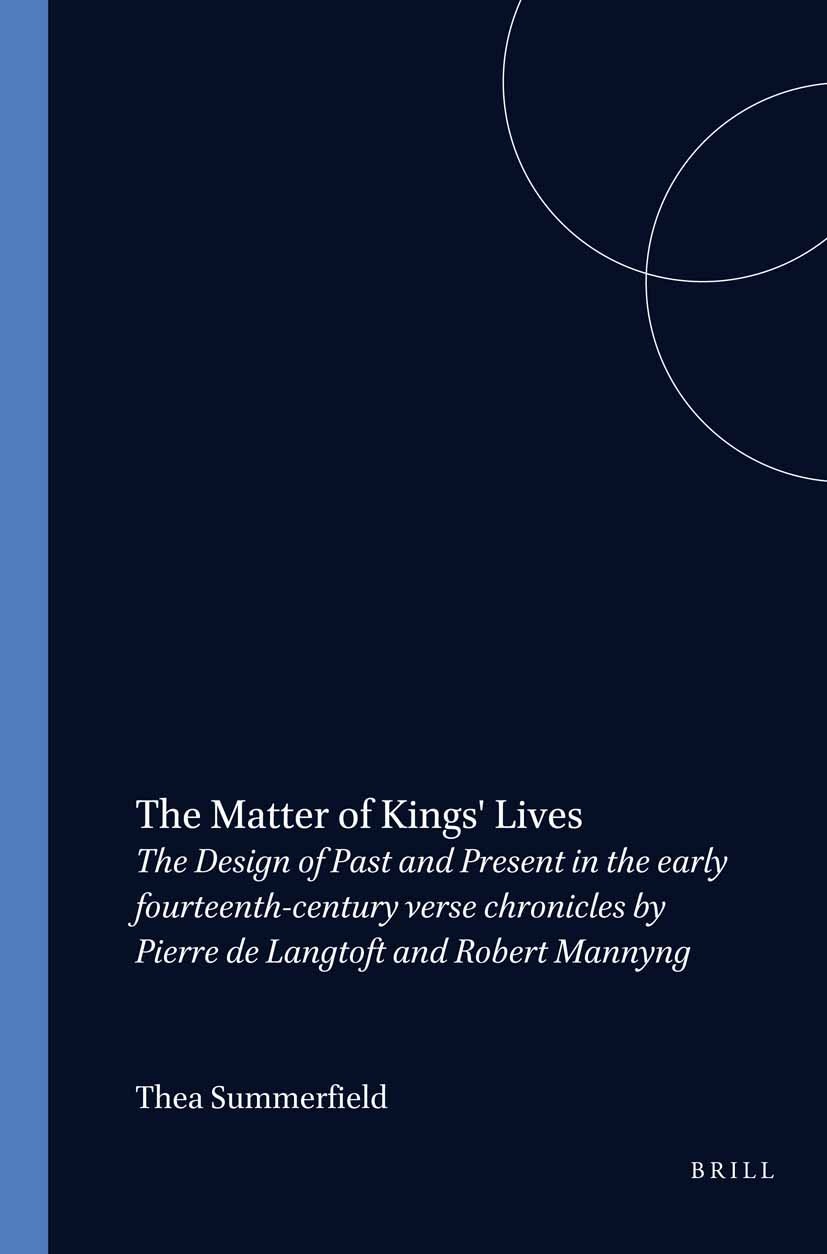 Book cover image for The Matter of Kings' Lives ISBN: 9789042003446