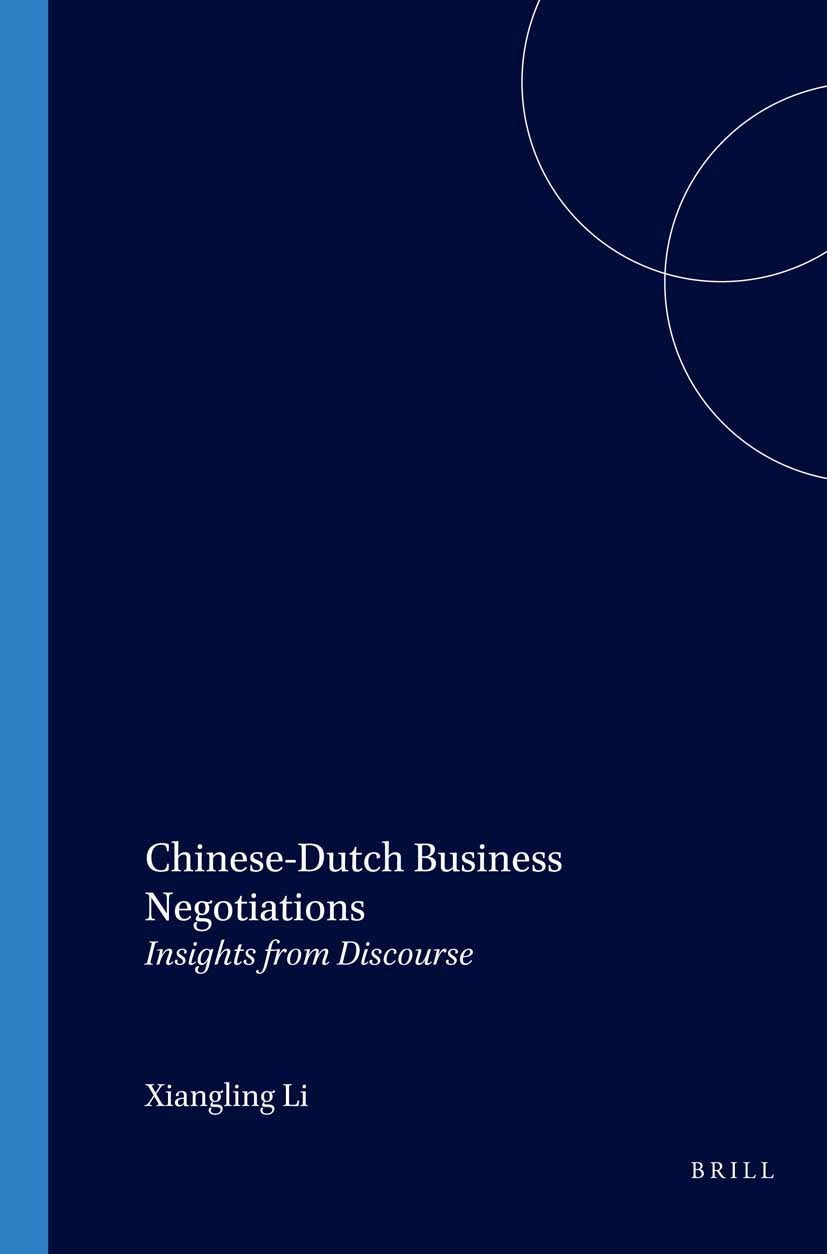 Book cover image for Chinese-Dutch Business Negotiations ISBN: 9789042007345