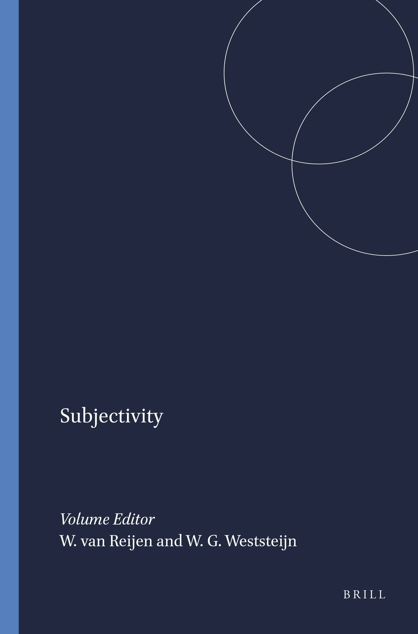 Book cover image for Subjectivity ISBN: 9789042007383