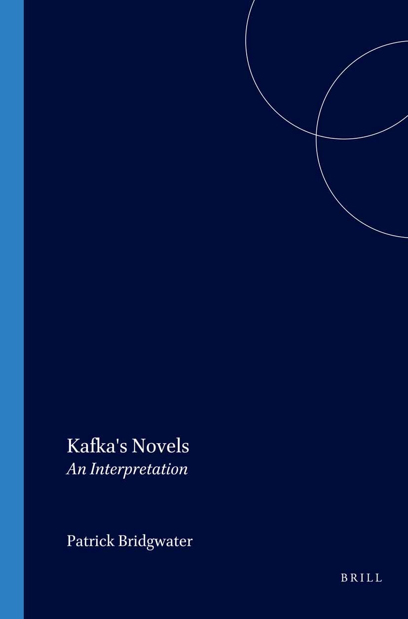 Book cover image for Kafka's Novels ISBN: 9789042008953