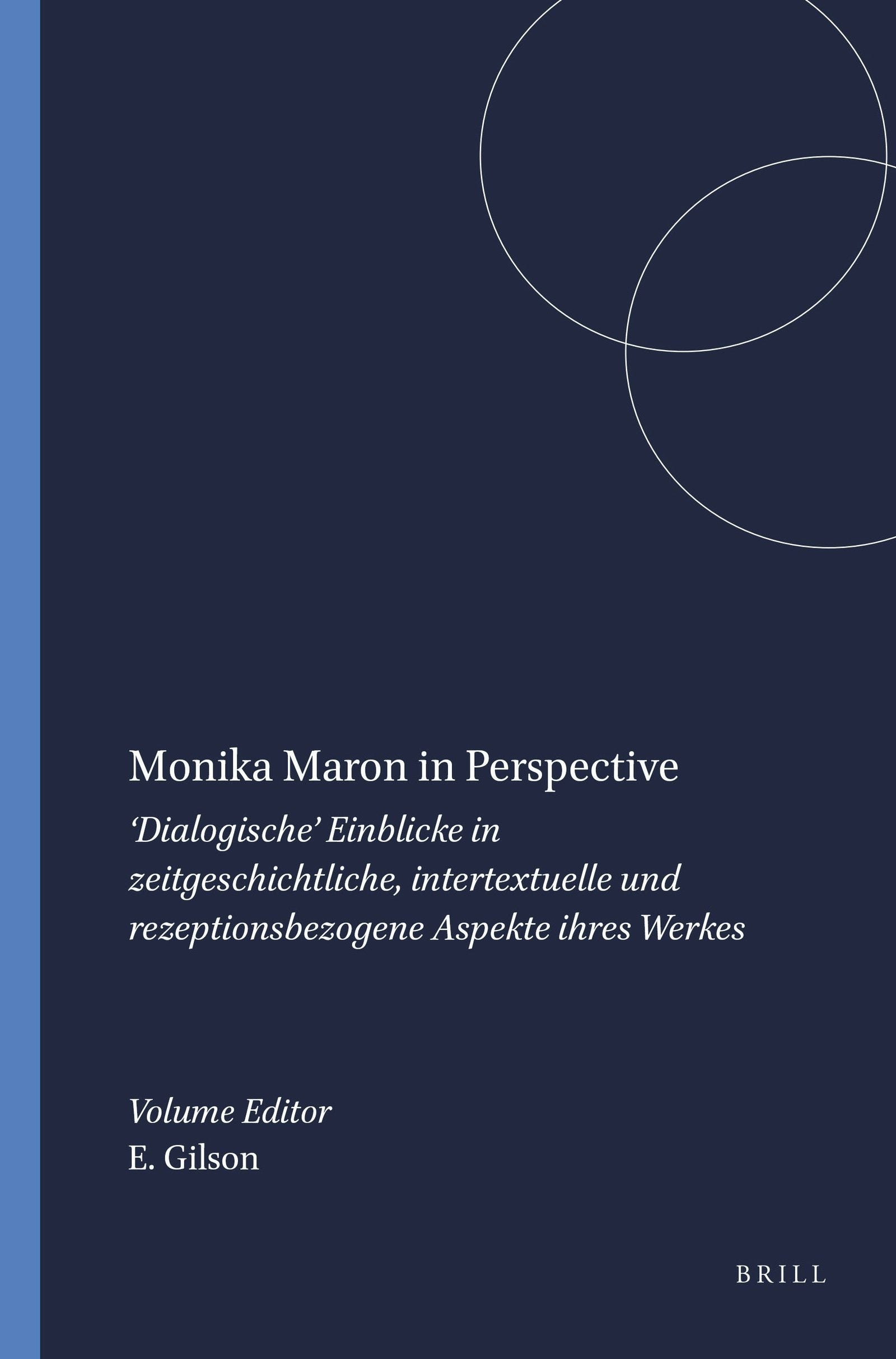 Book cover image for Monika Maron in Perspective ISBN: 9789042013407