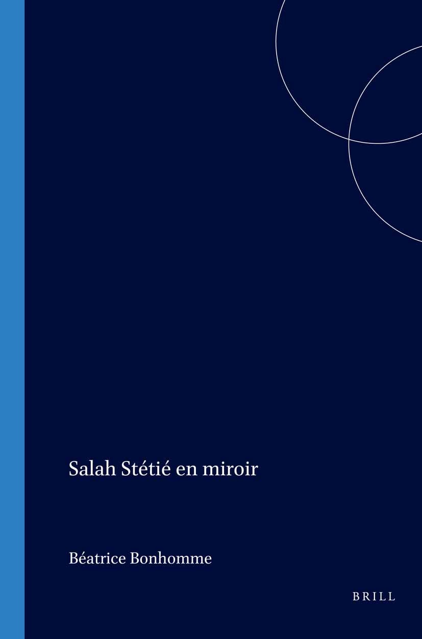 Book cover image for Salah Stétié en miroir ISBN: 9789042013513