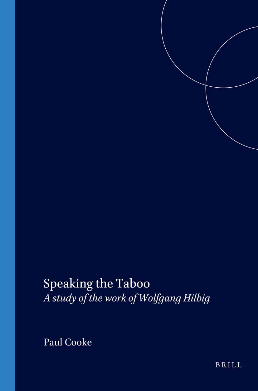 Book cover image for Speaking the Taboo ISBN: 9789042015425