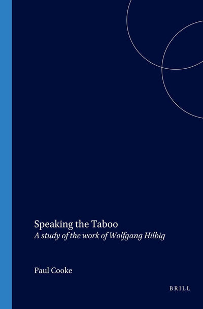 Cover image for Speaking the Taboo, isbn: 9789042015425