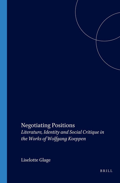 Cover image for Negotiating Positions, isbn: 9789042015760