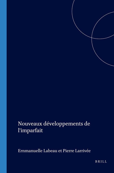 Cover image for Nouveaux développements de l'imparfait, isbn: 9789042018662