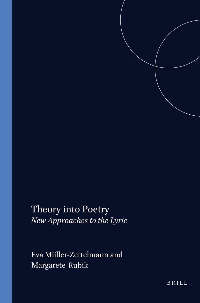 Book cover image for Theory into Poetry ISBN: 9789042019065