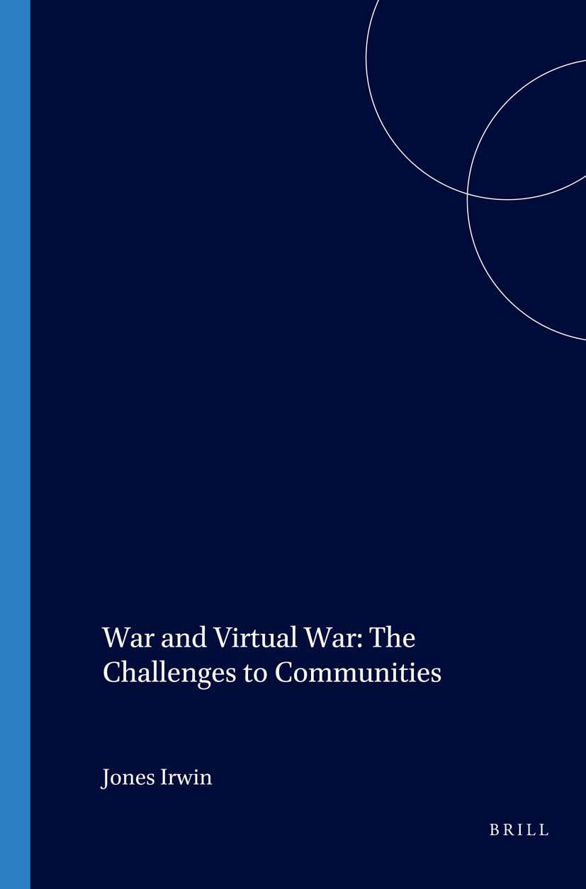 Book cover image for War and Virtual War ISBN: 9789042019331