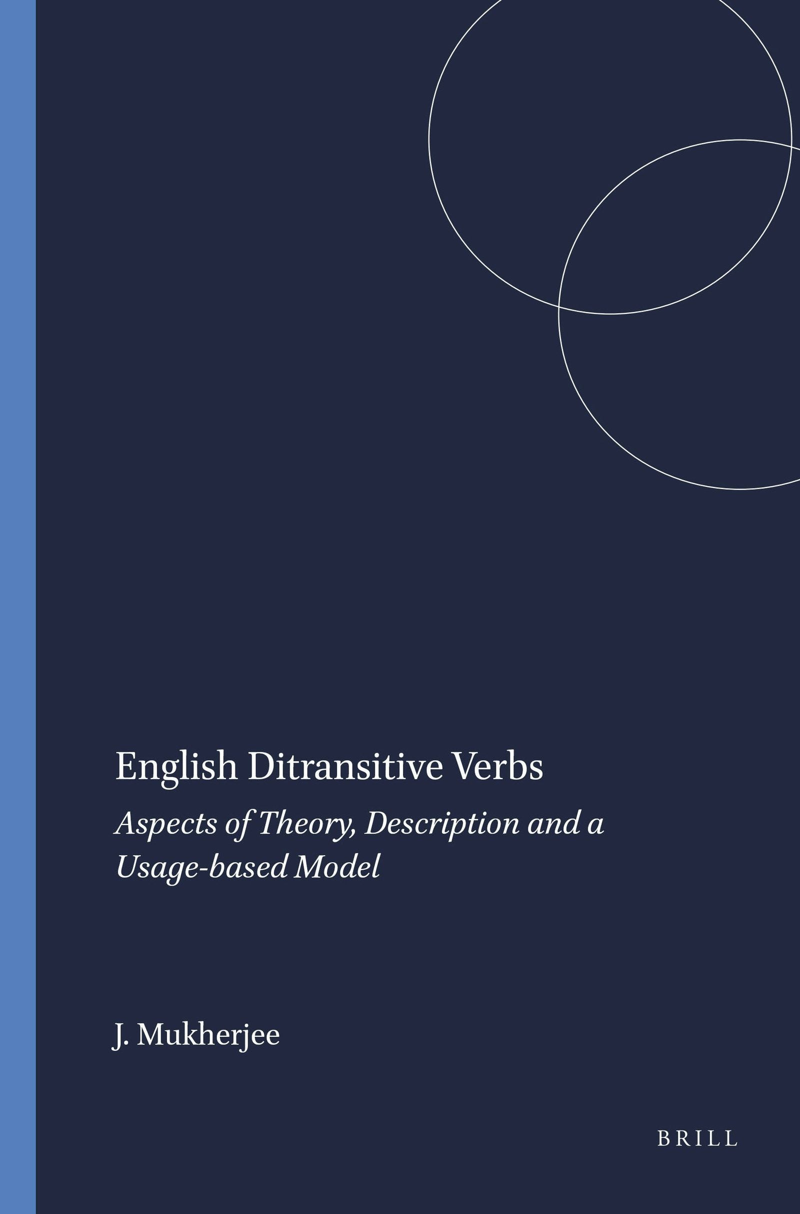 Book cover image for English Ditransitive Verbs ISBN: 9789042019348