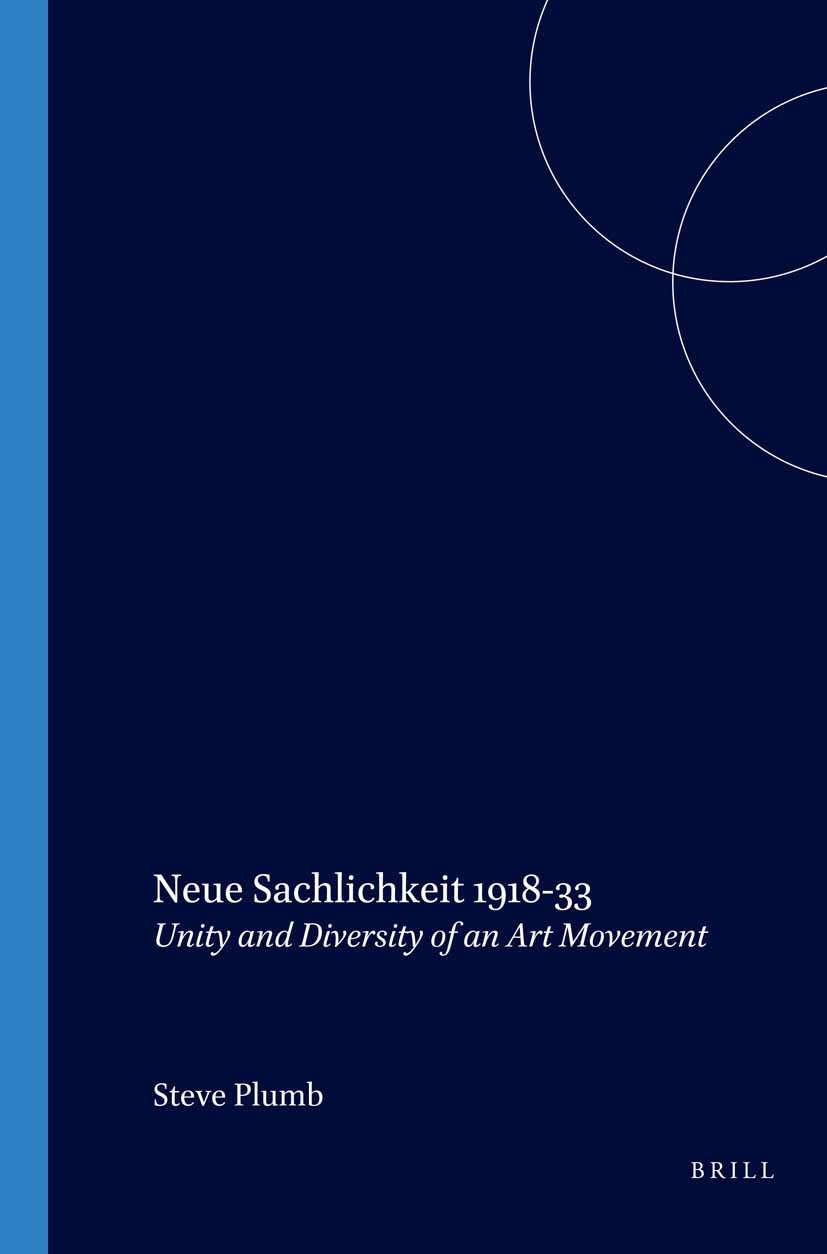 Book cover image for Neue Sachlichkeit 1918-33 ISBN: 9789042020191