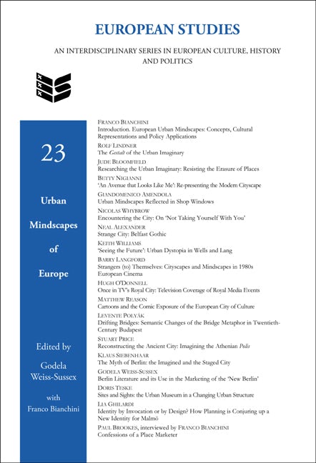 Book cover image for Urban Mindscapes of Europe ISBN: 9789042021044