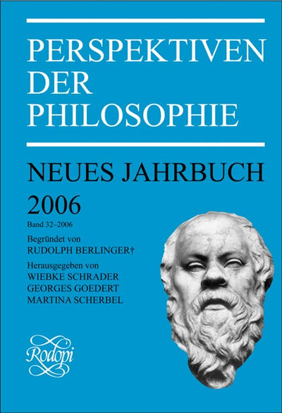Cover image for Perspektiven der Philosophie, isbn: 9789042021310