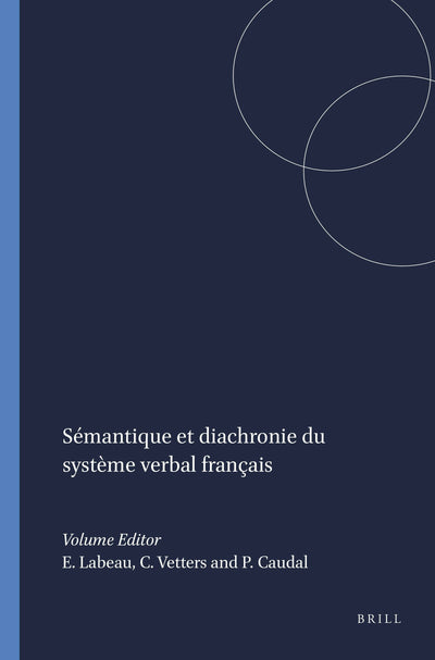 Cover image for Sémantique et diachronie du système verbal français, isbn: 9789042021334