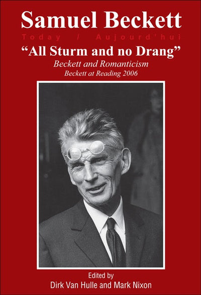 Cover image for "All Sturm and no Drang", isbn: 9789042023017