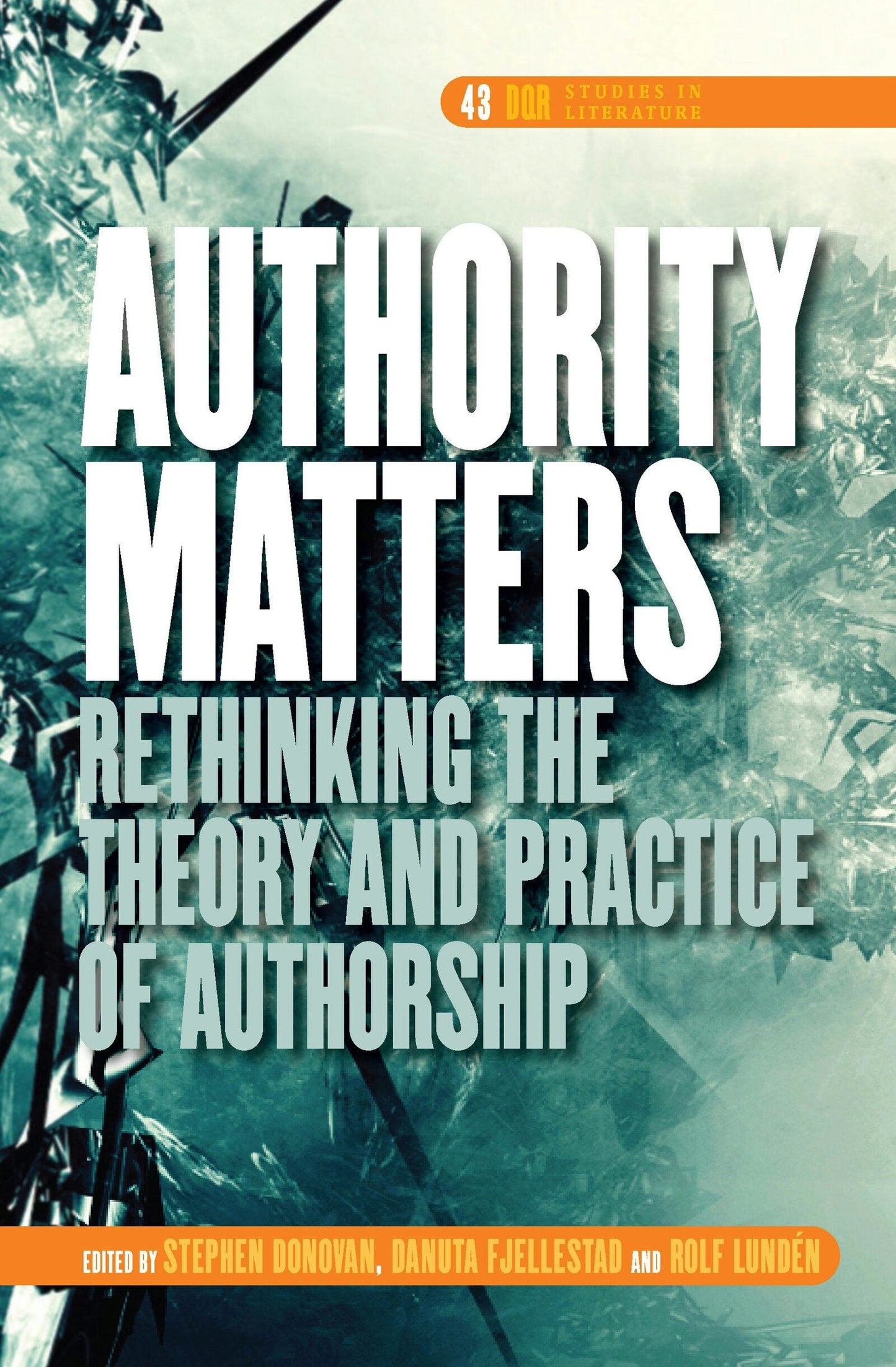 Book cover image for Authority Matters ISBN: 9789042024830