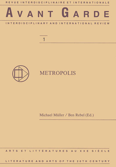 Cover image for Metropolis, isbn: 9789051830231