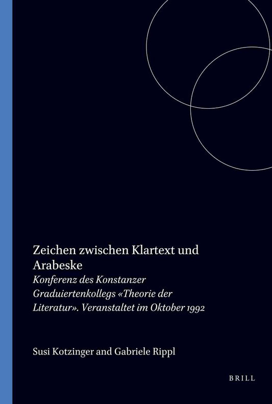 Zeichen zwischen Klartext und Arabeske