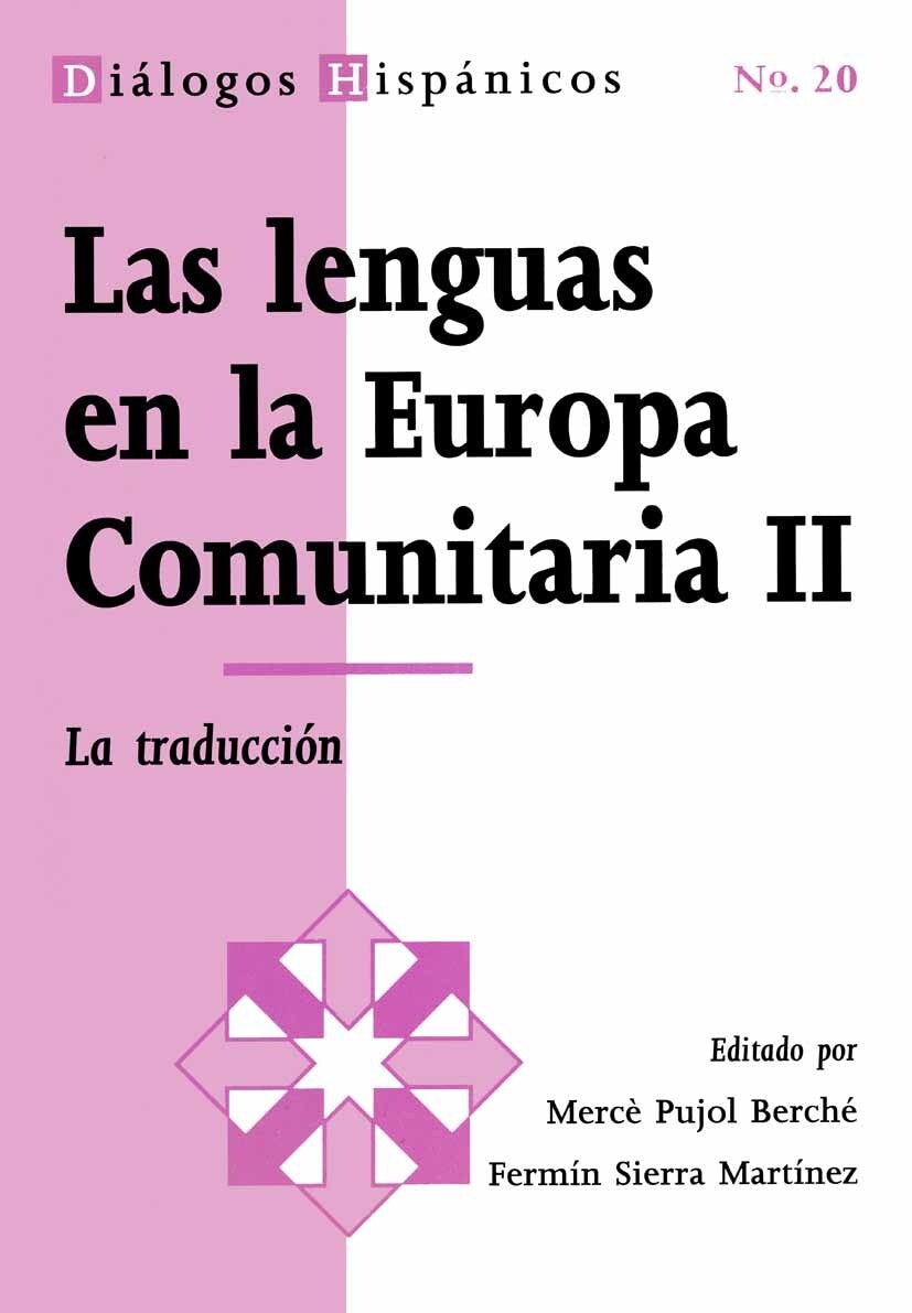 Book cover image for Las lenguas en la Europa comunitaria II ISBN: 9789051839654