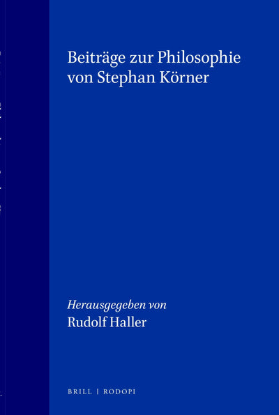 Cover image for Beiträge zur Philosophie von Stephan Körner, isbn: 9789062035762
