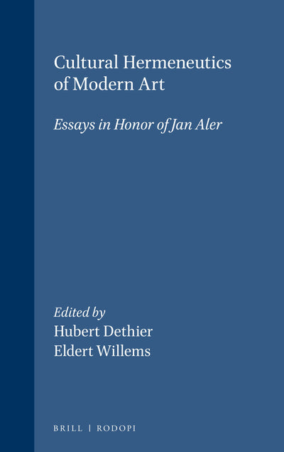 Cover image for Cultural Hermeneutics of Modern Art, isbn: 9789062036455