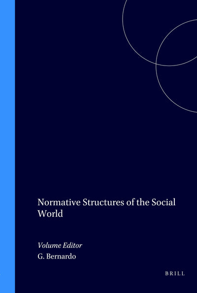 Cover image for Normative Structures of the Social World, isbn: 9789062039487