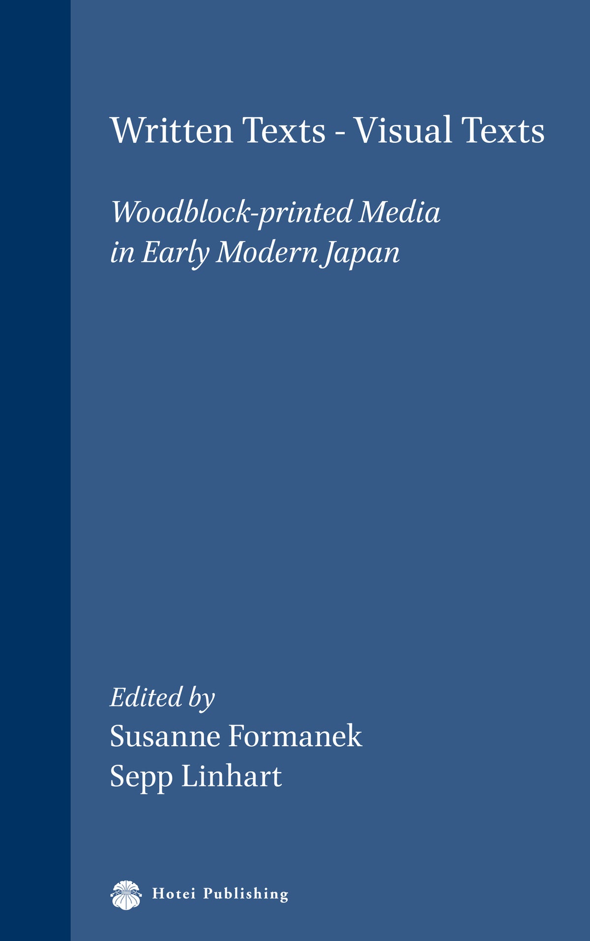 Cover image for Written Texts - Visual Texts ISBN 9789074822589