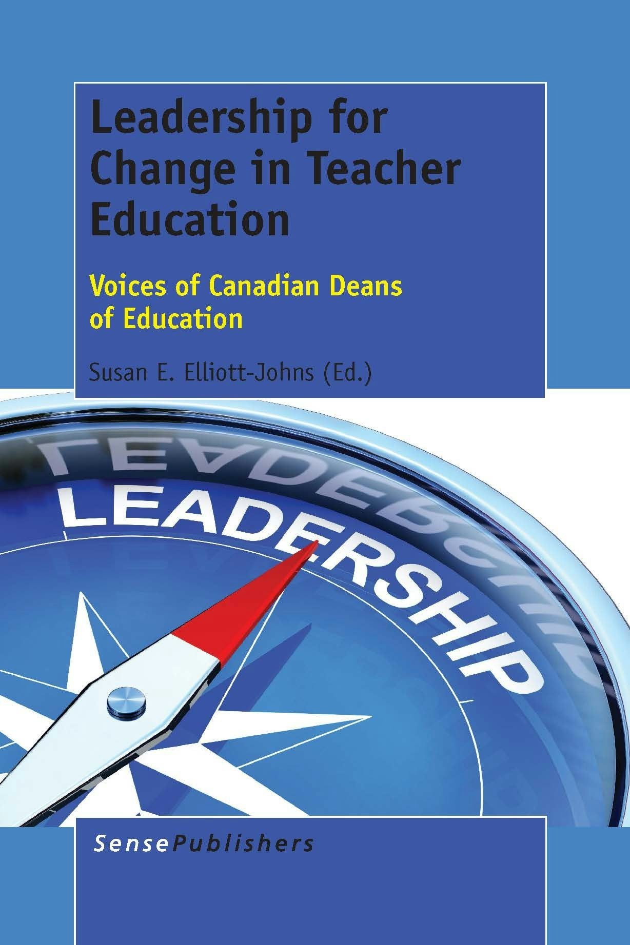Book cover image for Leadership for Change in Teacher Education ISBN: 9789462099302