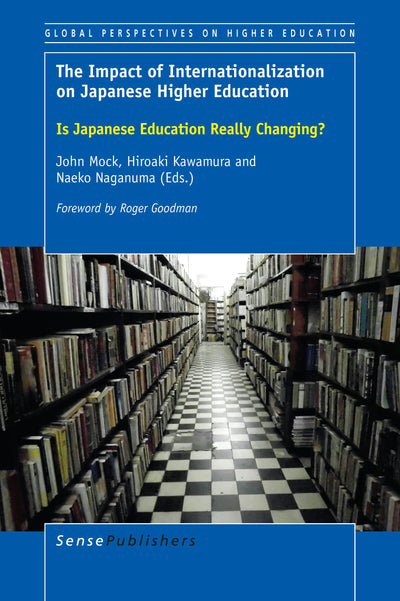 Cover image for The Impact of Internationalization on Japanese Higher Education, isbn: 9789463001687