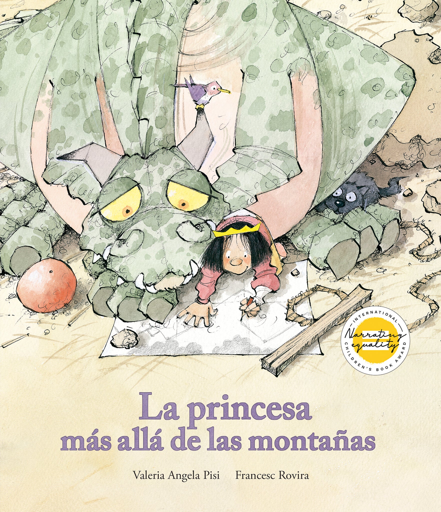 Cover image for La princesa más allá de las montañas ISBN 9791387834241