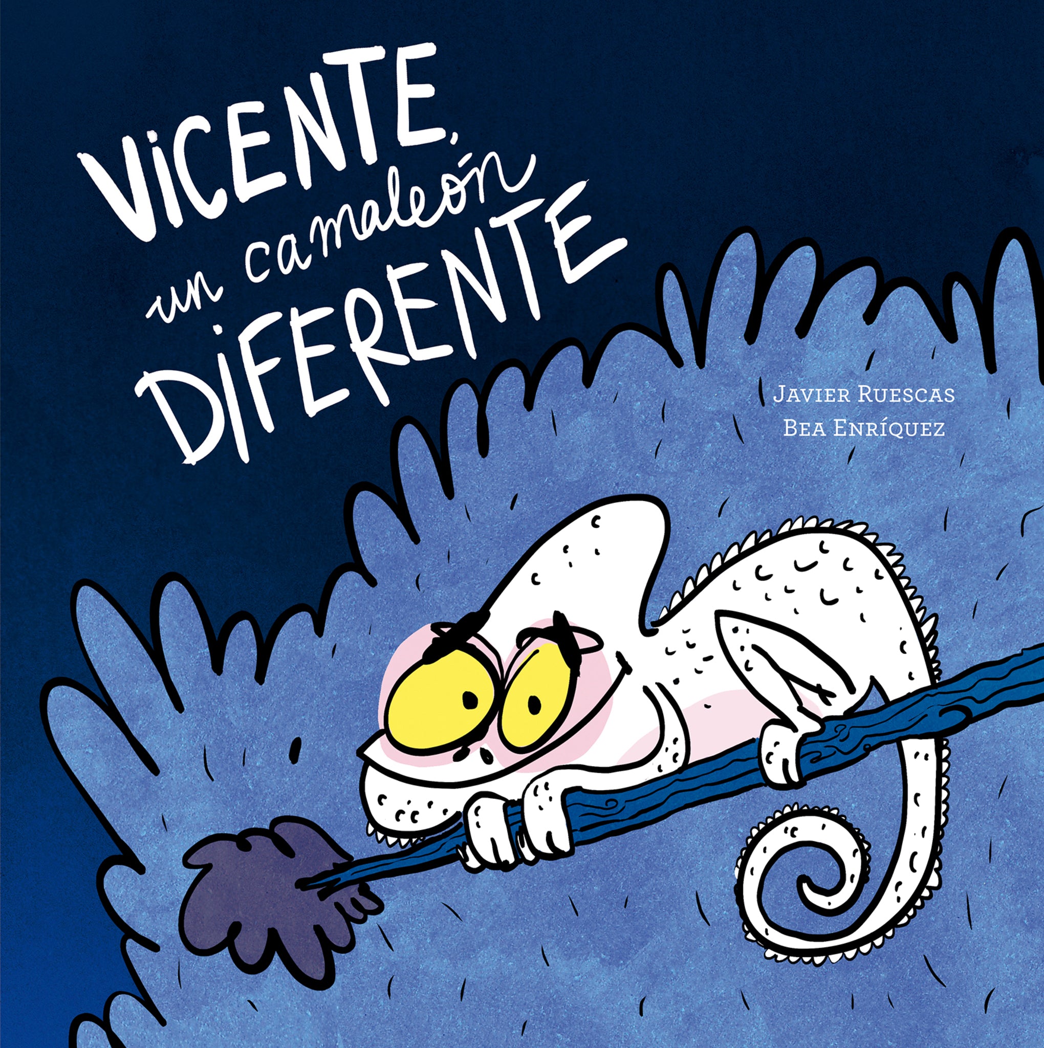 Cover image for Vicente, un camaleón diferente ISBN 9791387834586