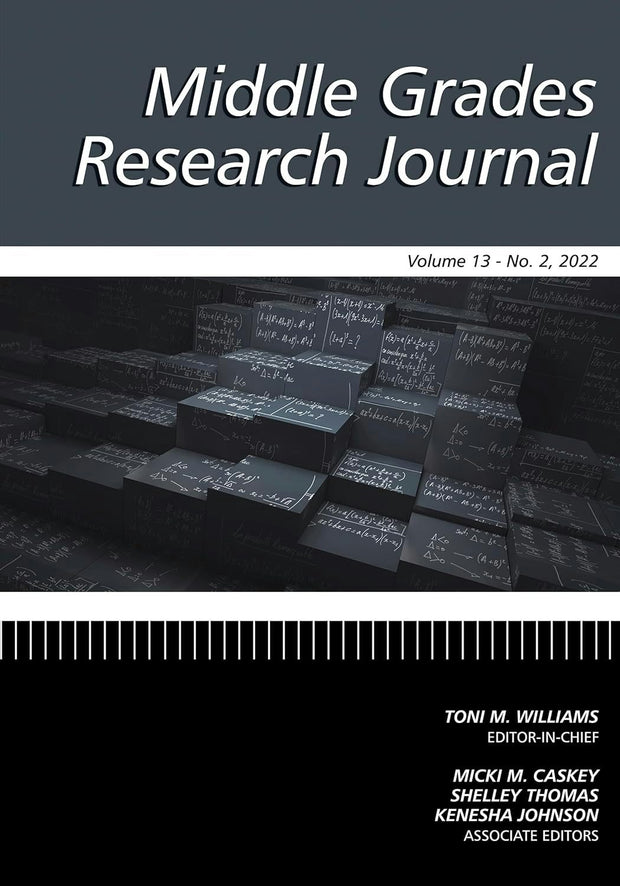 Cover image for Middle Grades Research Journal Vol 13 Issue 2, isbn: 9798887302959
