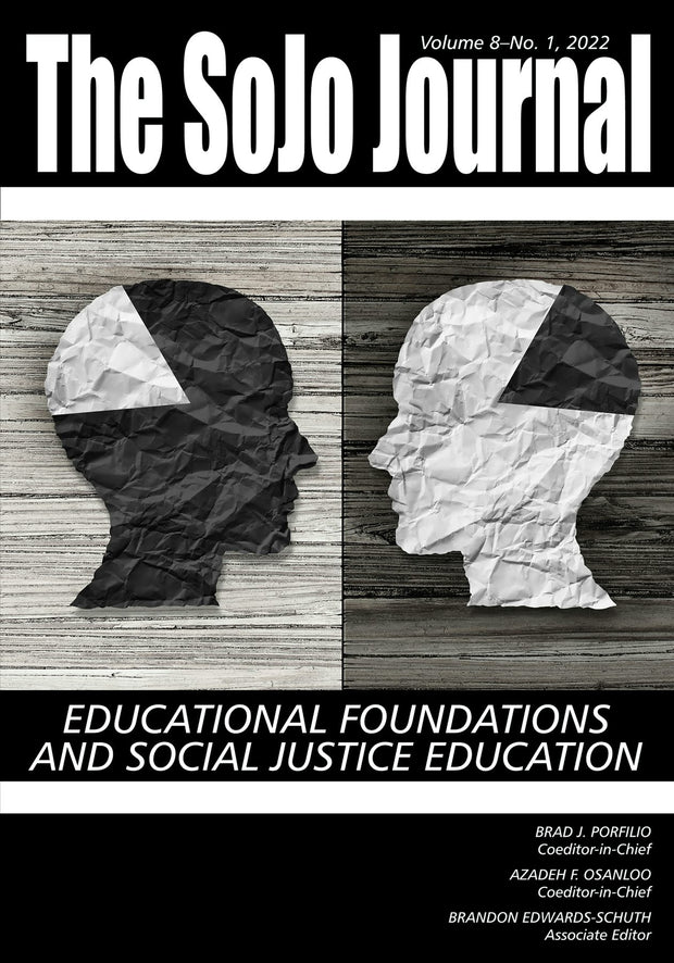 Cover image for SoJo Journal Vol 8 Issue 1, isbn: 9798887303031