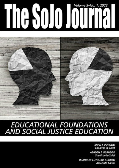 Cover image for SoJo Journal Vol 9 Issue 1, isbn: 9798887303734