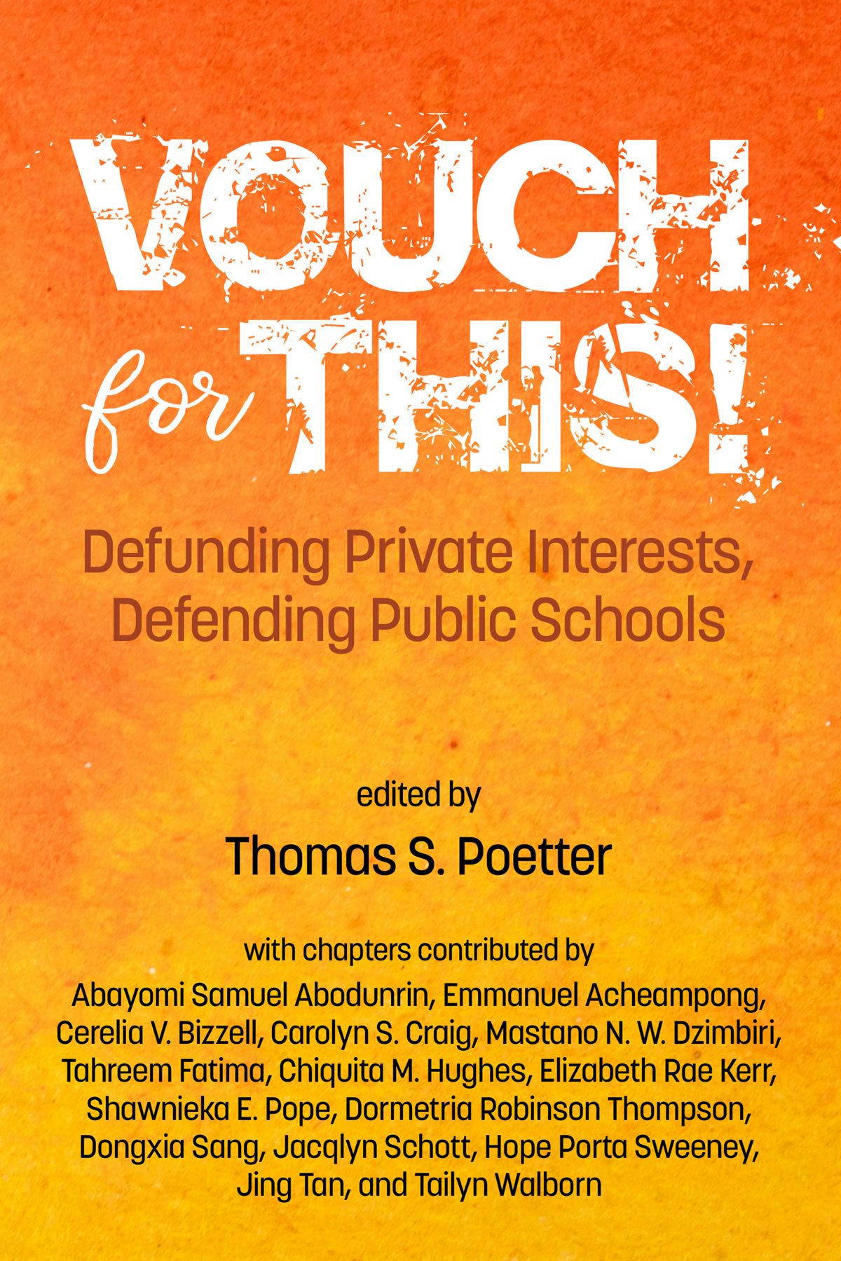 Book cover image for Vouch for This! ISBN: 9798887304427