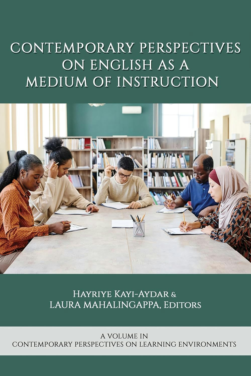 Book cover image for Contemporary Perspectives on English as a Medium of Instruction ISBN: 9798887305837