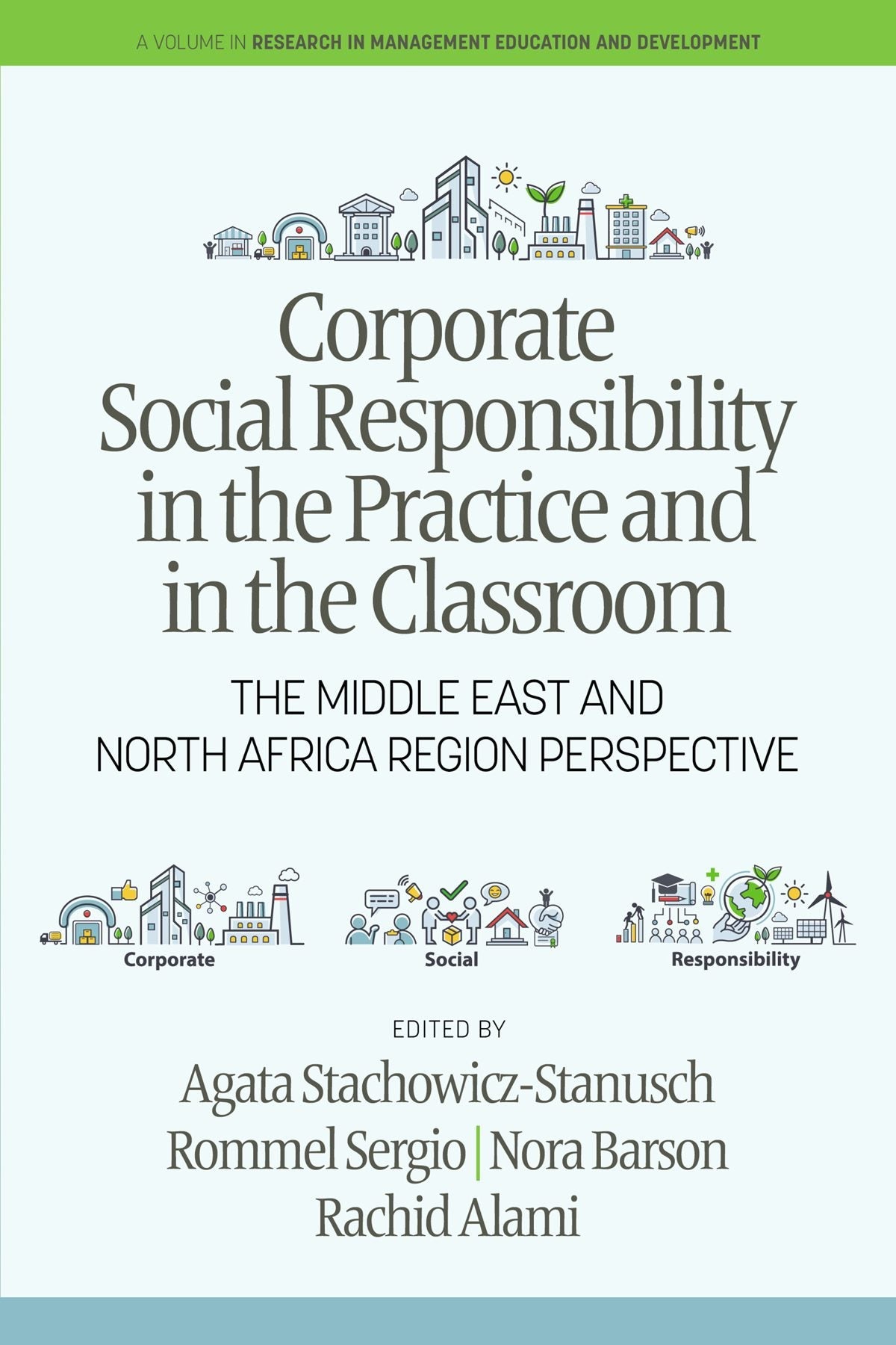 Book cover image for Corporate Social Responsibility in the Practice and in the Classroom ISBN: 9798887306889