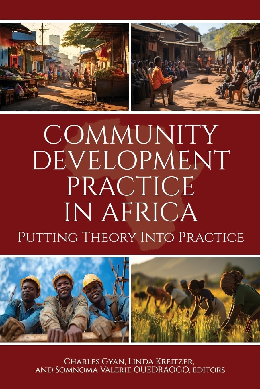Book cover image for Community Development Practice in Africa ISBN: 9798887307183