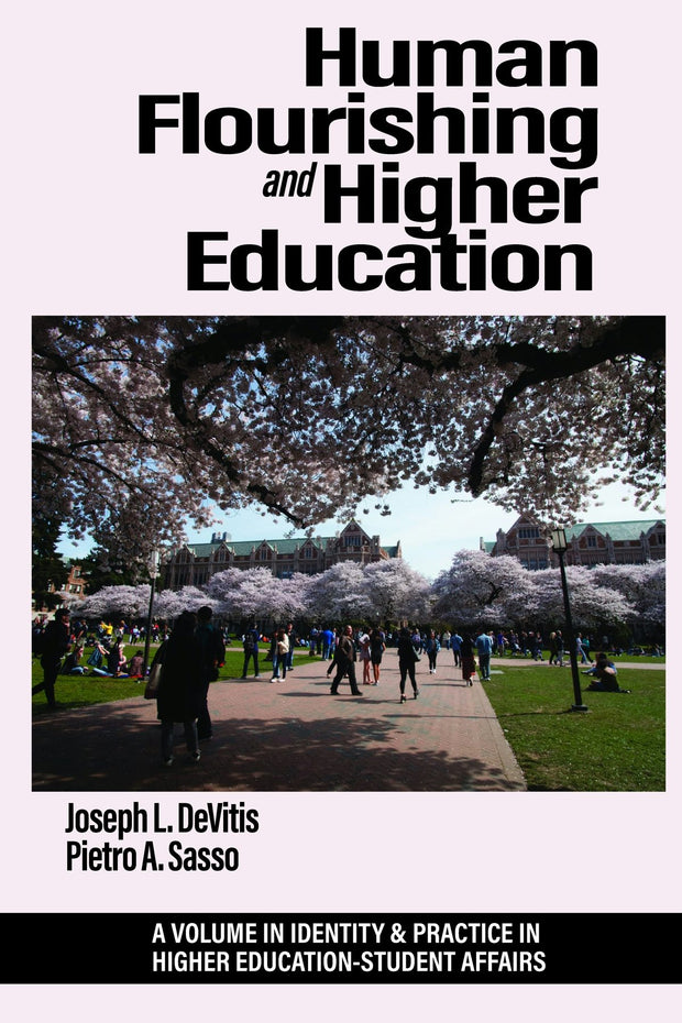 Cover image for Human Flourishing and Higher Education, isbn: 9798887307473